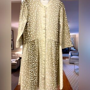 Tuckernuck shirt dress. Fawn print. Size S
